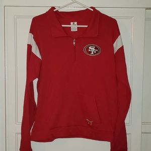 VS Pink 49ers sweater